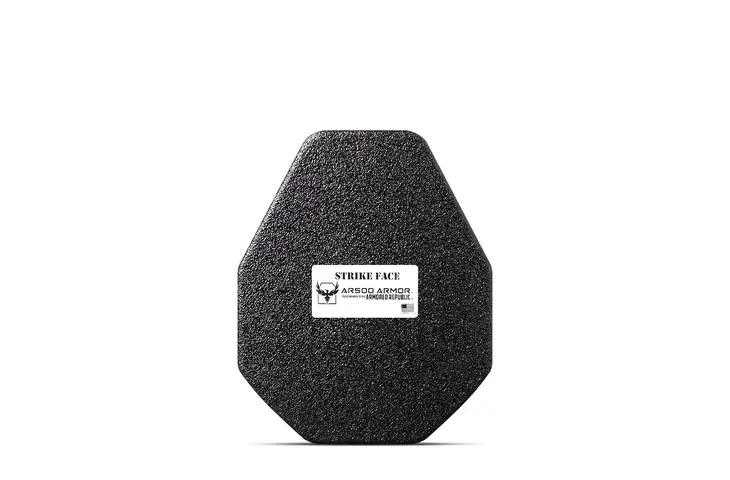 AR500 Armor Level III+ 10x12 Lightweight ALSC Multi-Curve Body Armor Plate